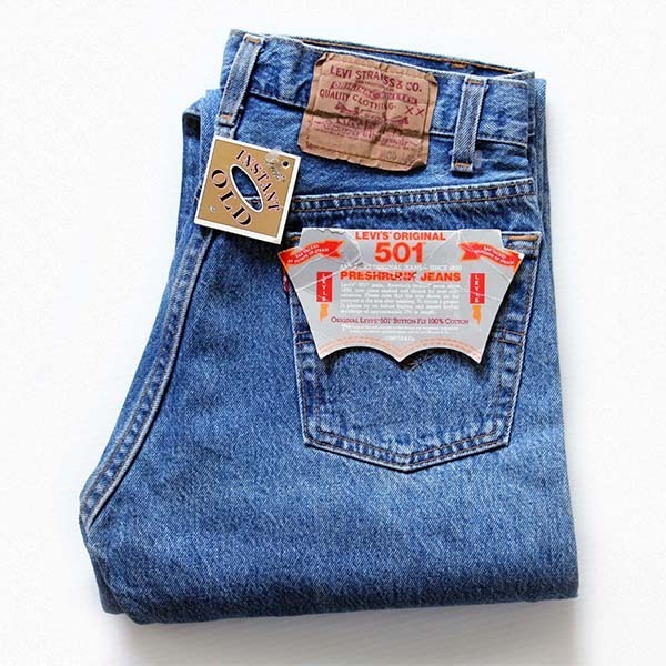 デッドストック☆90s USA製 Levi'sリーバイス 501 デニムパンツ w30