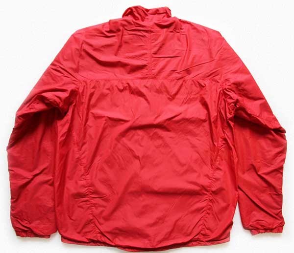 90s USA製 patagoniaパタゴニア ナイロン ゼファージャケット 赤 L