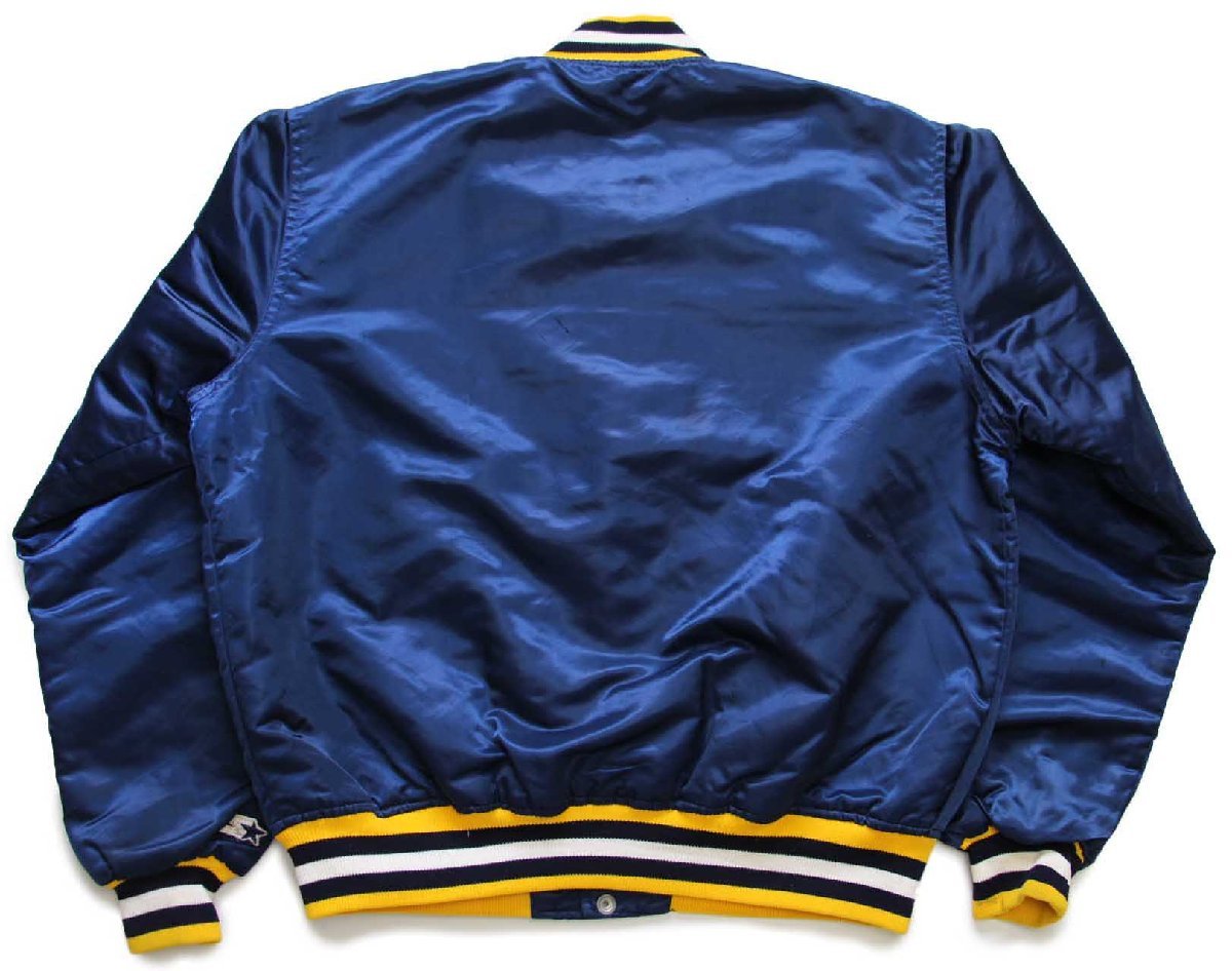 90s USA製 STARTERスターター MICHIGAN キルティングライナー ナイロン