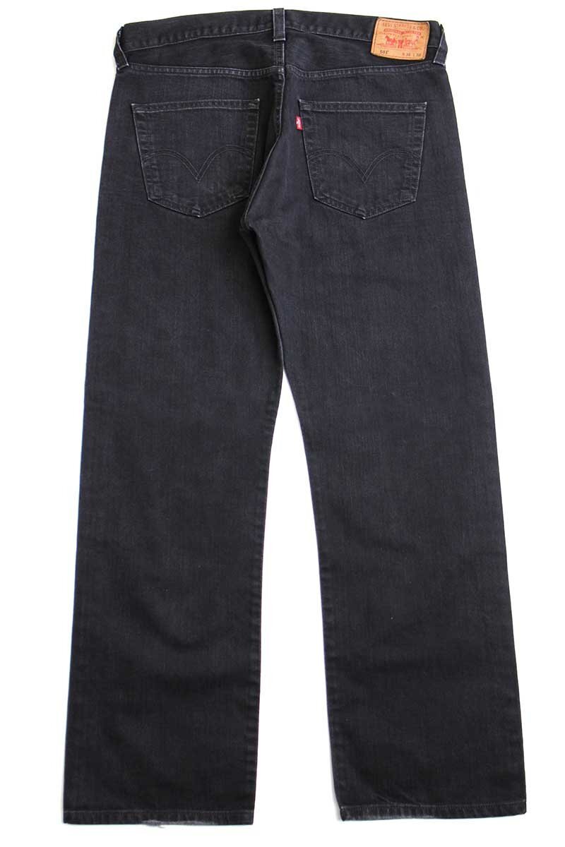 00s メキシコ製 Levi'sリーバイス 501 ブラック デニムパンツ w36 L30