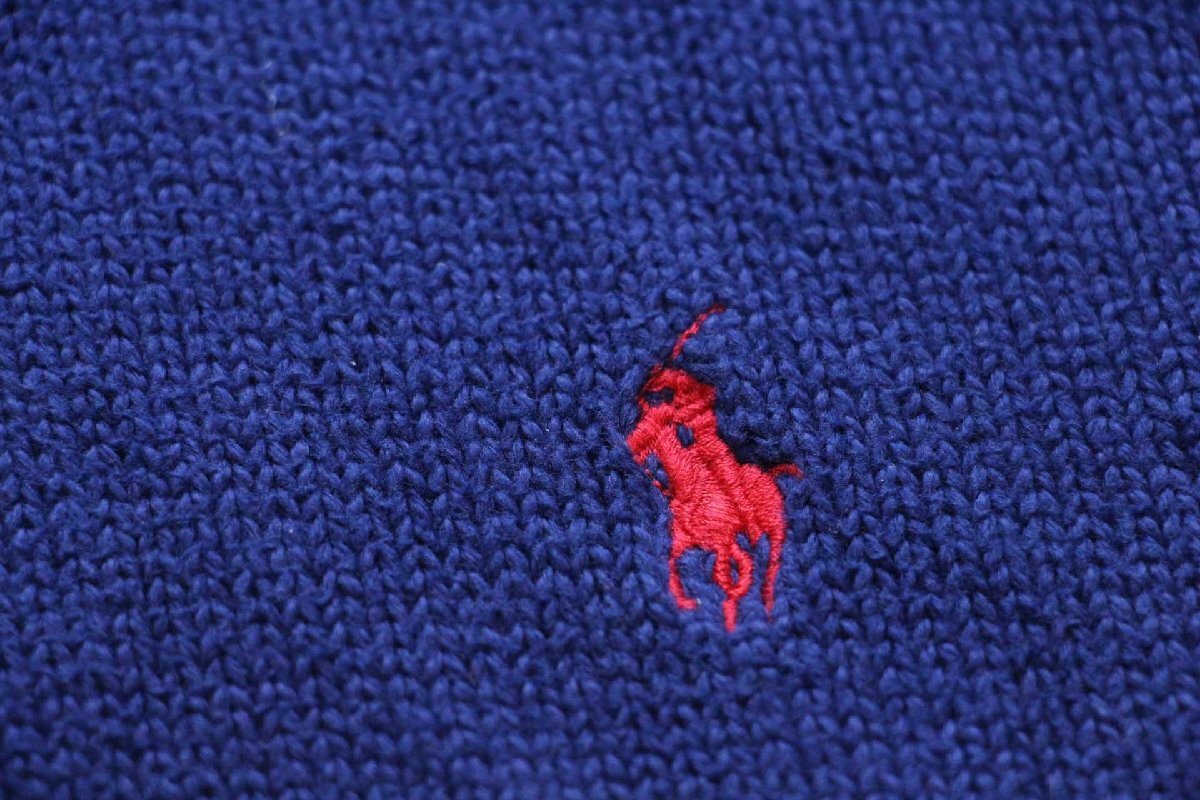 00s ポロ ラルフローレン ワンポイント ハイネック フルジップ