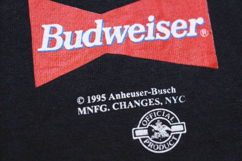 90s USA製 Budweiserバドワイザー YOUR PAD OR MINE? スリーフロッグス