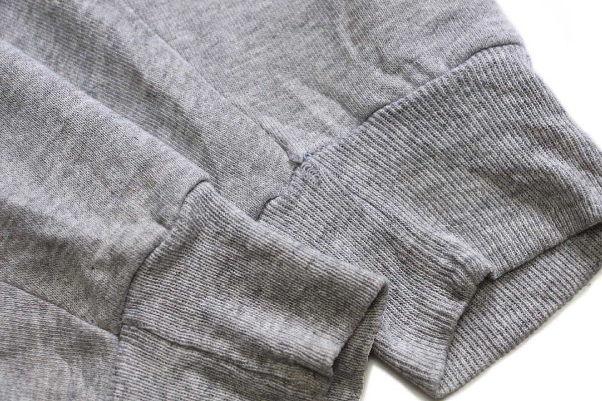 90s USA製 RUSSELLラッセル ツートン 切り替え 前V スウェット 杢