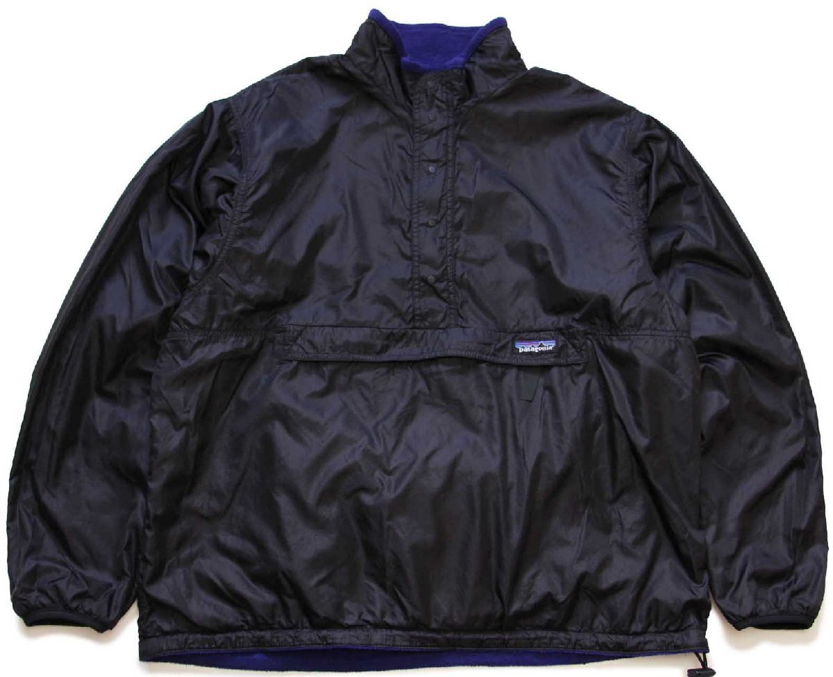 90s USA製 patagoniaパタゴニア グリセード ハーフジップ プルオーバー
