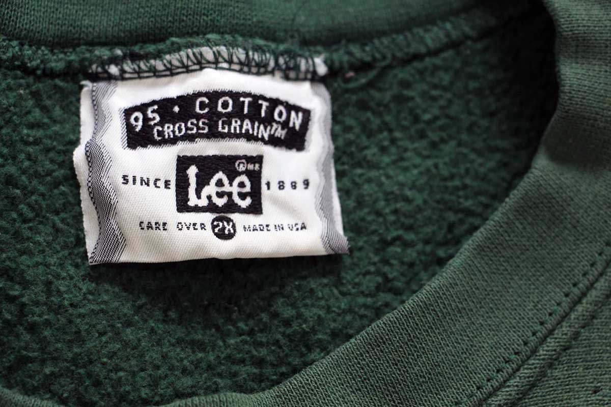 90s USA製 Leeリー COLORADO STATE ENGINEERING リバースウィーブ