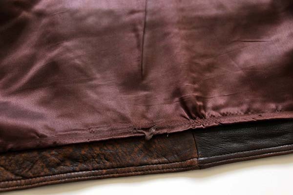 80s BANANA REPUBLICバナナリパブリック ラムレザー サファリベスト