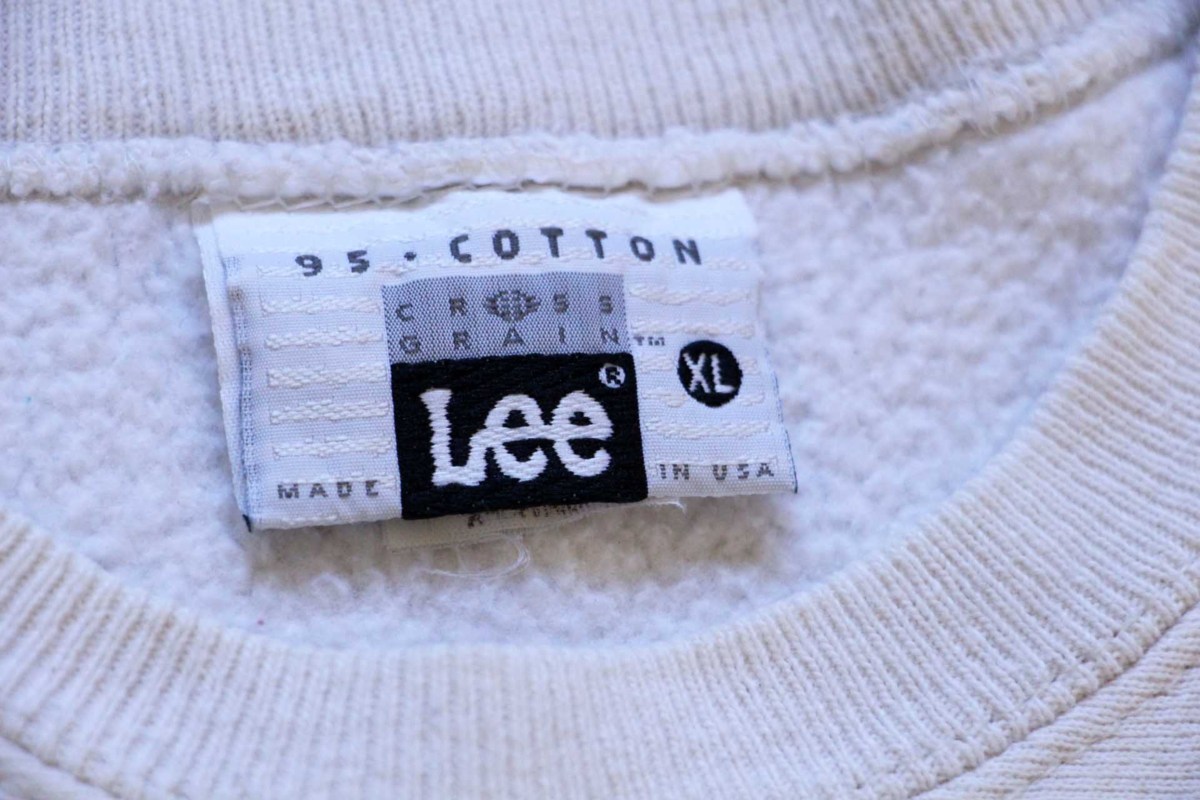 90s 90S リー USA製 リバースウィーブ スウェット L USA製 Lee CROSS