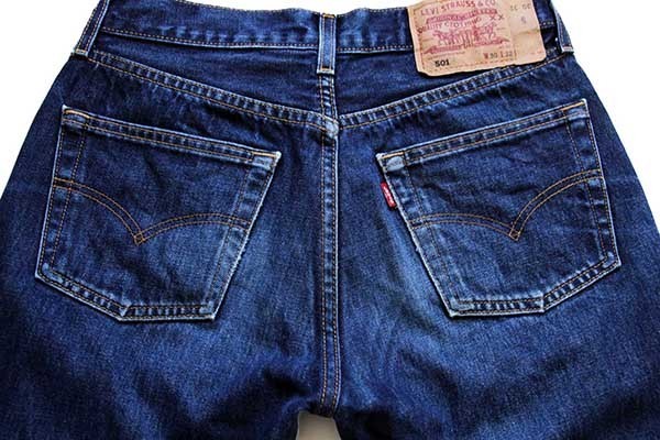 00s トルコ製 Levi'sリーバイス 501 デニムパンツ w30 L32☆36 ユーロ