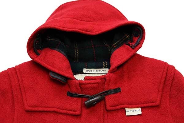 90s 英国製 Gloverallグローバーオール メルトン ウール ダッフル