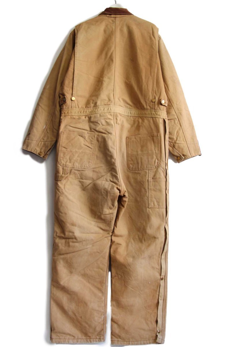 90s carharttカーハート キルティングライナー ダック地