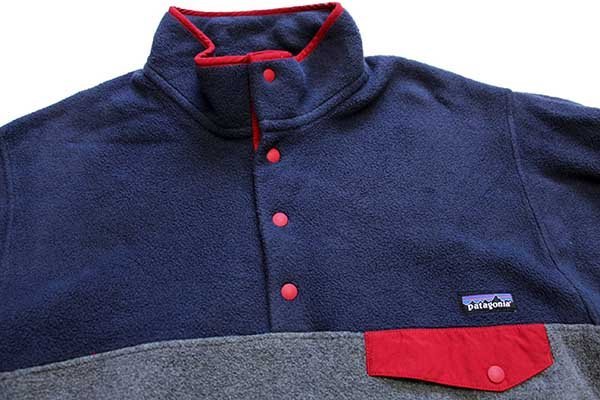 patagoniaパタゴニア Beta 刺繍 バイカラー シンチラ フリース