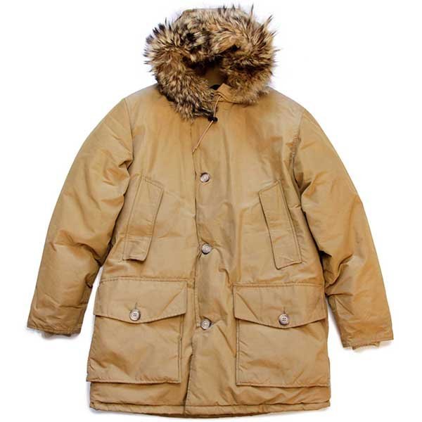 90s USA製 Woolrichウールリッチ コヨーテファー アークティック