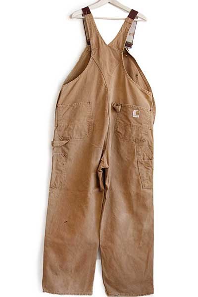 70s USA製 carharttカーハート 山ポケ ダック地 ダブルニー