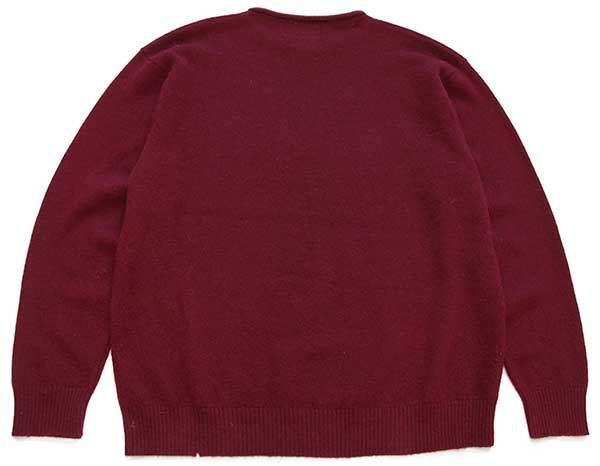 90s ポロ ラルフローレン ワンポイント ロールネック ラムウールニット