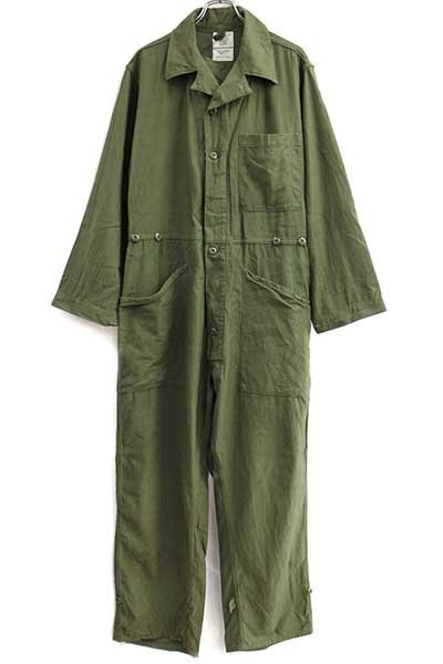 80s 米軍 U.S.ARMY コットンサテン カバーオール オールインワン