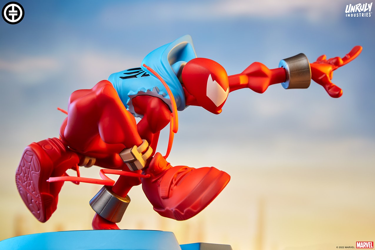 Scarlet Spider Designer Collectible Statue by Unruly Industries