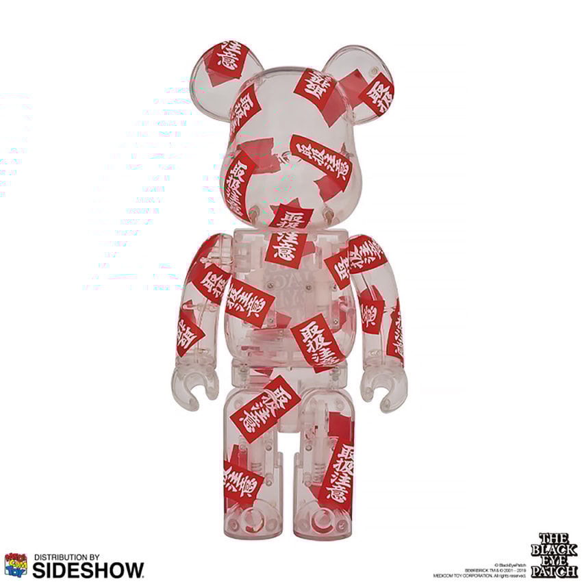 Be@rbrick BlackEyePatch 400% Figure by Medicom Toy | Sideshow