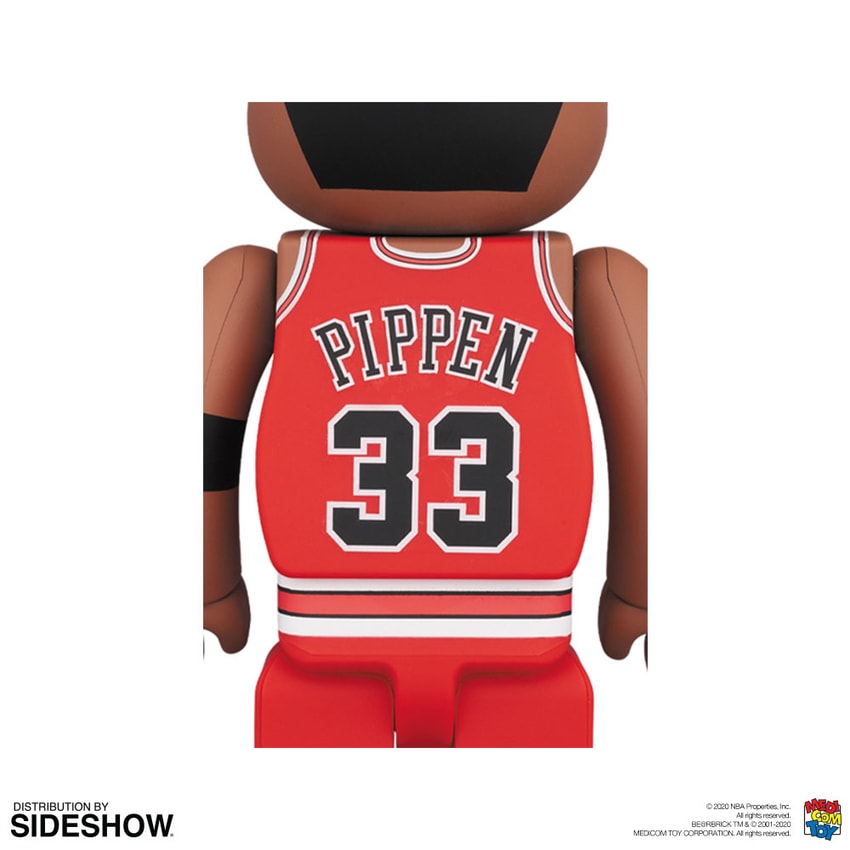 Be@rbrick Scottie Pippen (Chicago Bulls) 100% and 400% Collectible