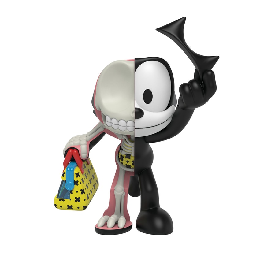 XXRAY Plus: Felix the Cat Vinyl Collectible by Mighty Jaxx