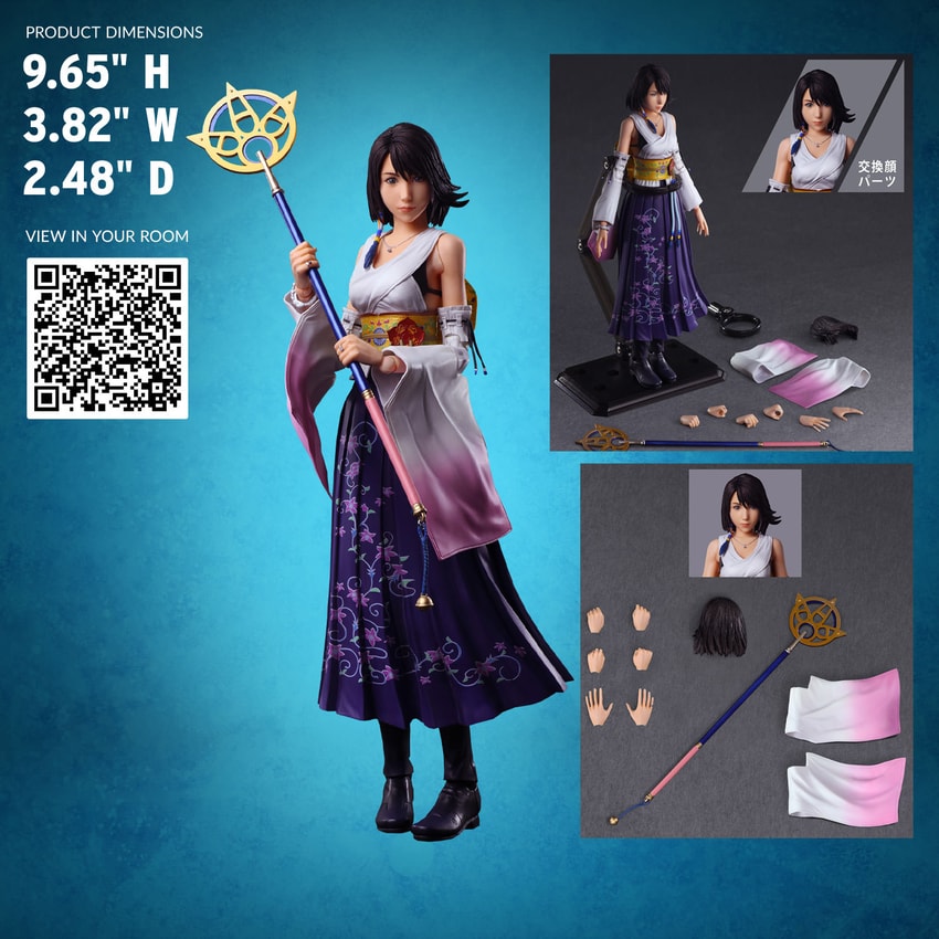 Yuna PLAY ARTS KAI Action Figure by Square Enix | Sideshow