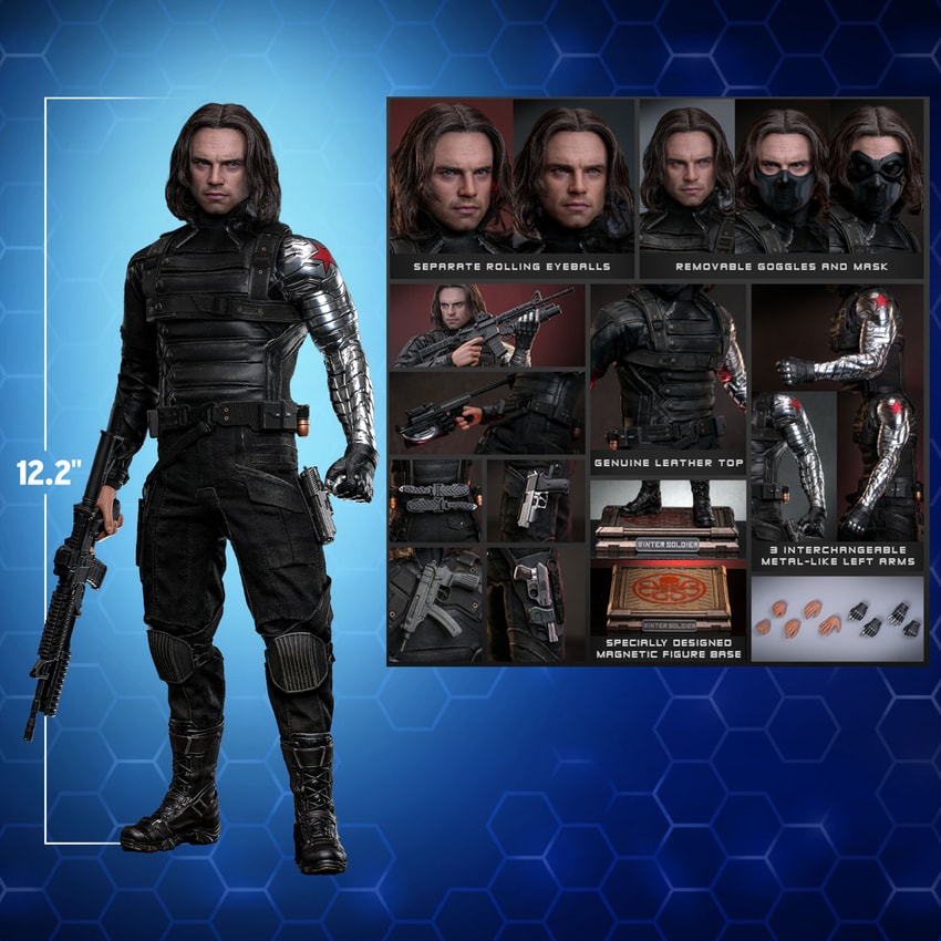 Winter Soldier (Artisan Edition) Sixth Scale Figure by Hot Toys
