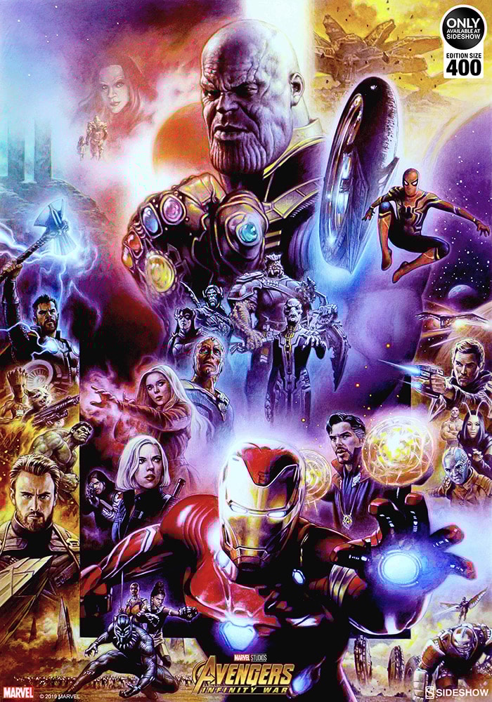 The Avengers: Infinity War Fine Art Print by Tsuneo Sanda
