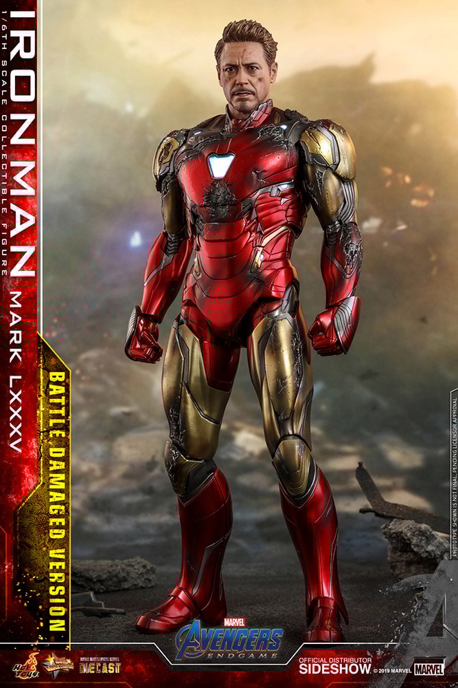 Iron Man Mark LXXXV (Battle Damaged Version) Special Edition Sixth