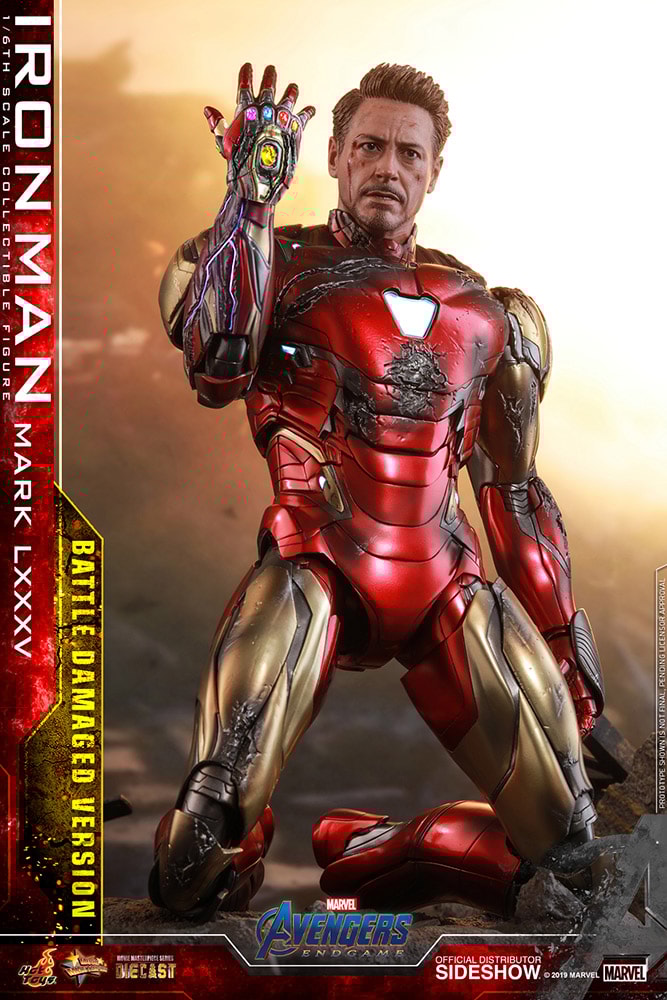 Iron Man Mark LXXXV (Battle Damaged Version) Special Edition Sixth