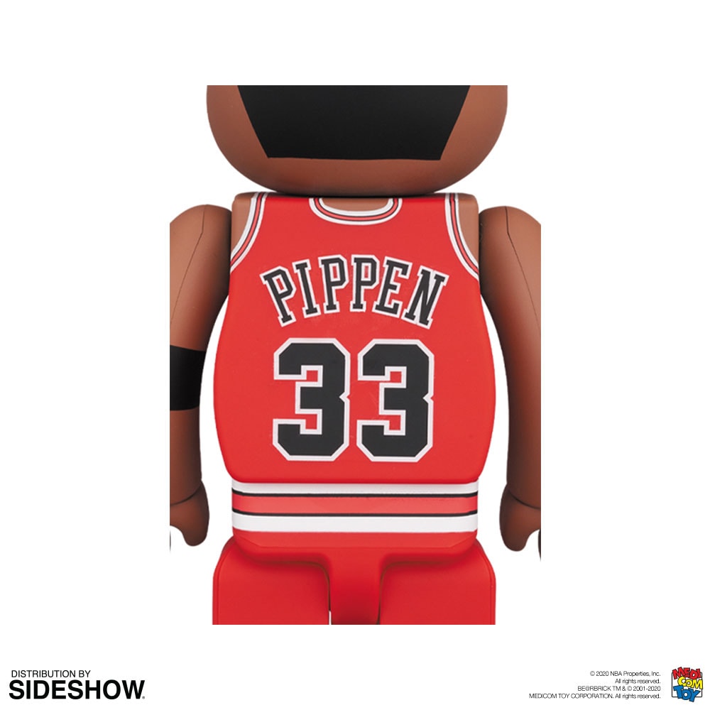 Be@rbrick Scottie Pippen (Chicago Bulls) 100% and 400% Collectible