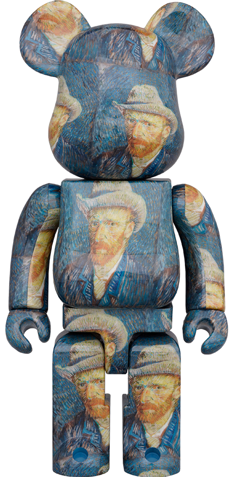 Be@rbrick Van Gogh Museum Self Portrait 1000% Collectible Figure