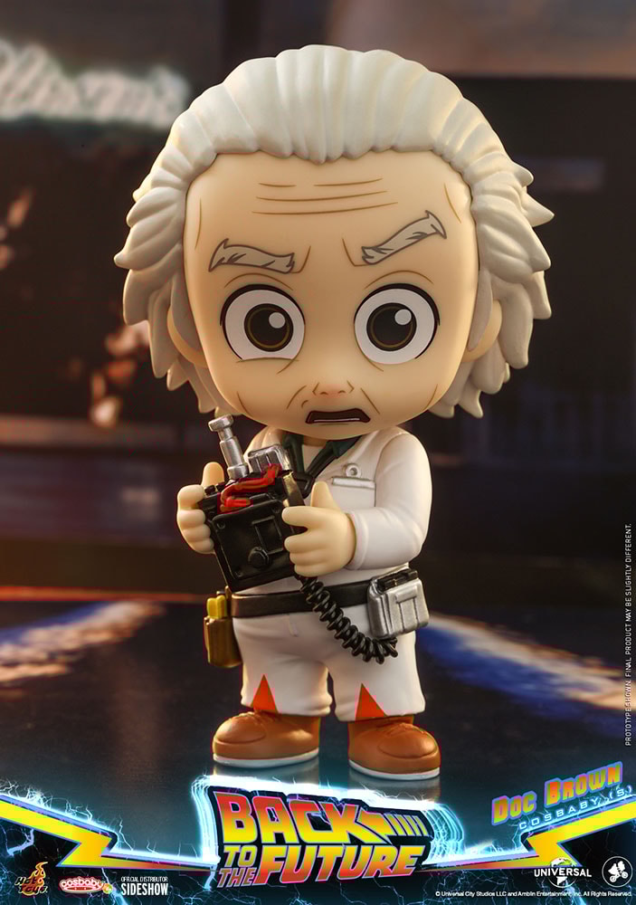 Doc Brown Cosbaby(S) by Hot Toys | Sideshow Collectibles