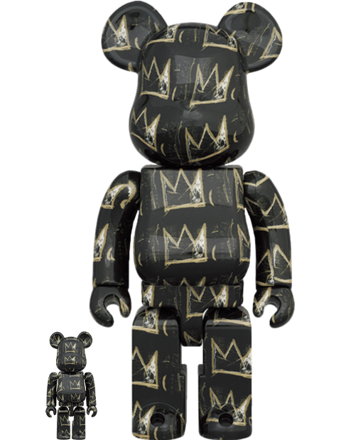 Be@rbrick Jean Michel-Basquiat #8 100% & 400% Collectible Set by