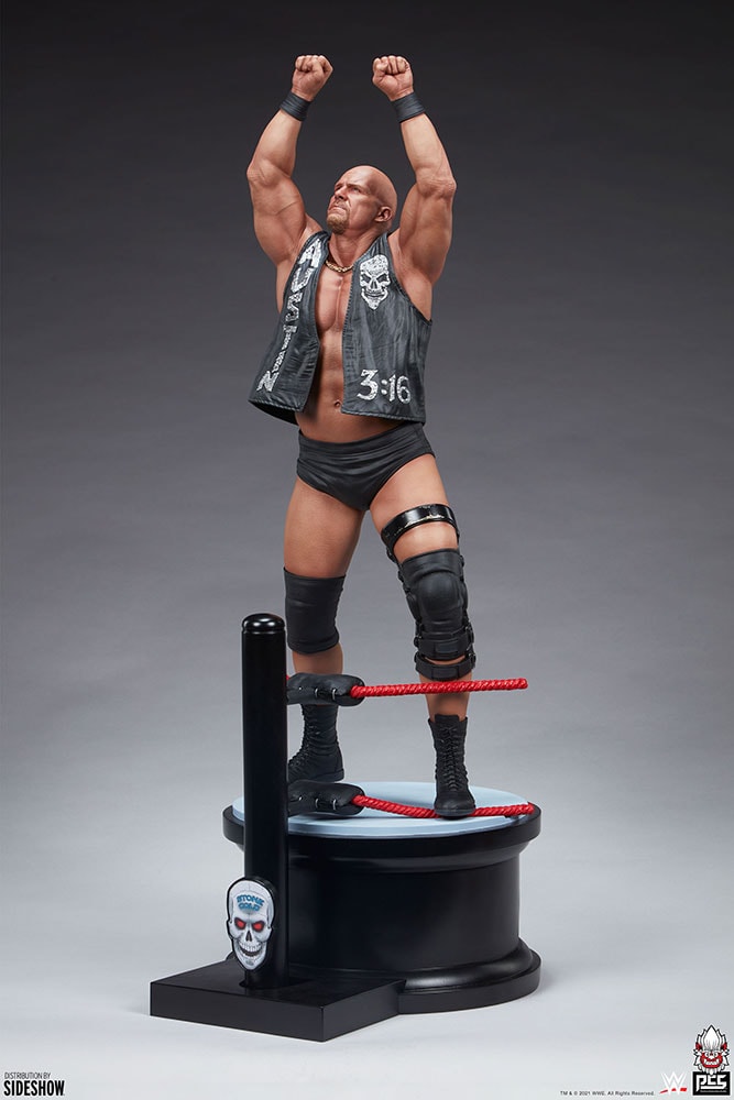 Stone Cold Steve Austin Statue by PCS | Sideshow Collectibles