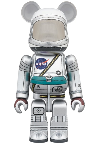 Be@rbrick Project Mercury Astronaut 100％ and 400％ Set by Medicom