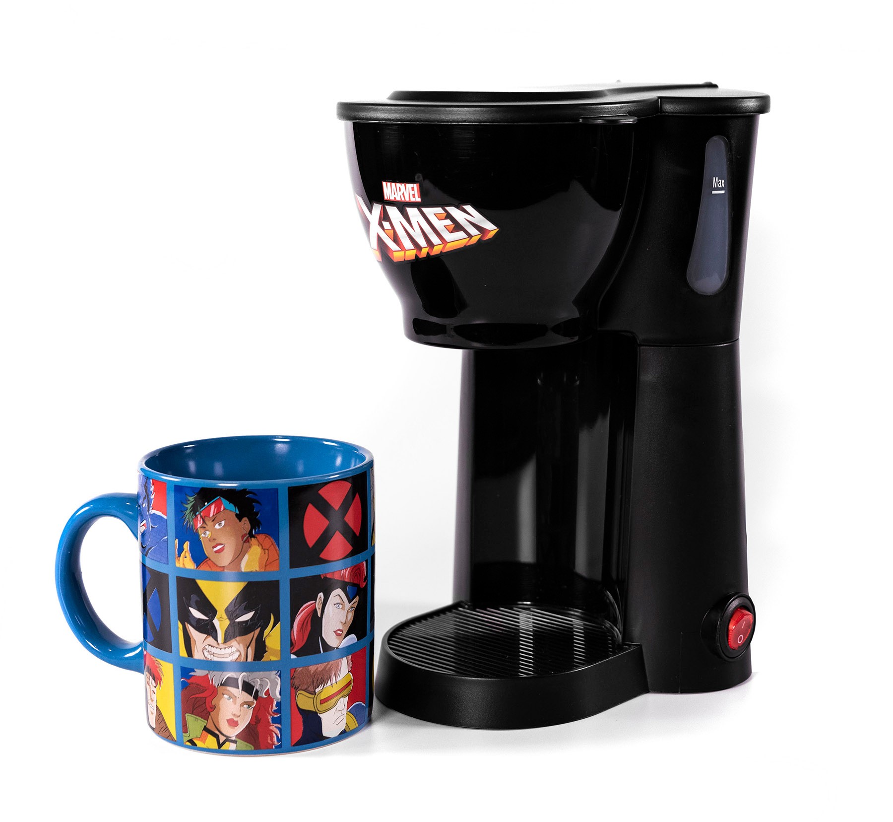 X-Men Single Cup Coffee Maker With Mug by Uncanny Brands