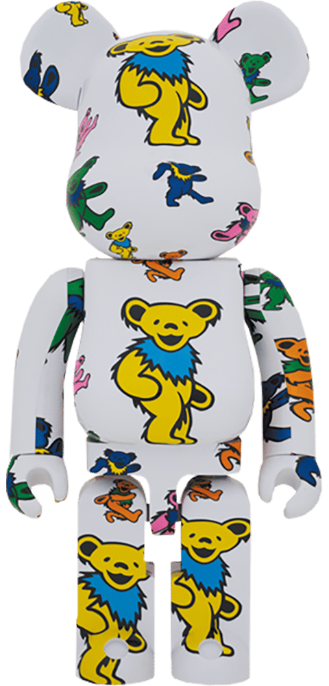 Be@rbrick Grateful Dead (Dancing Bear) 1000% by Medicom | Sideshow