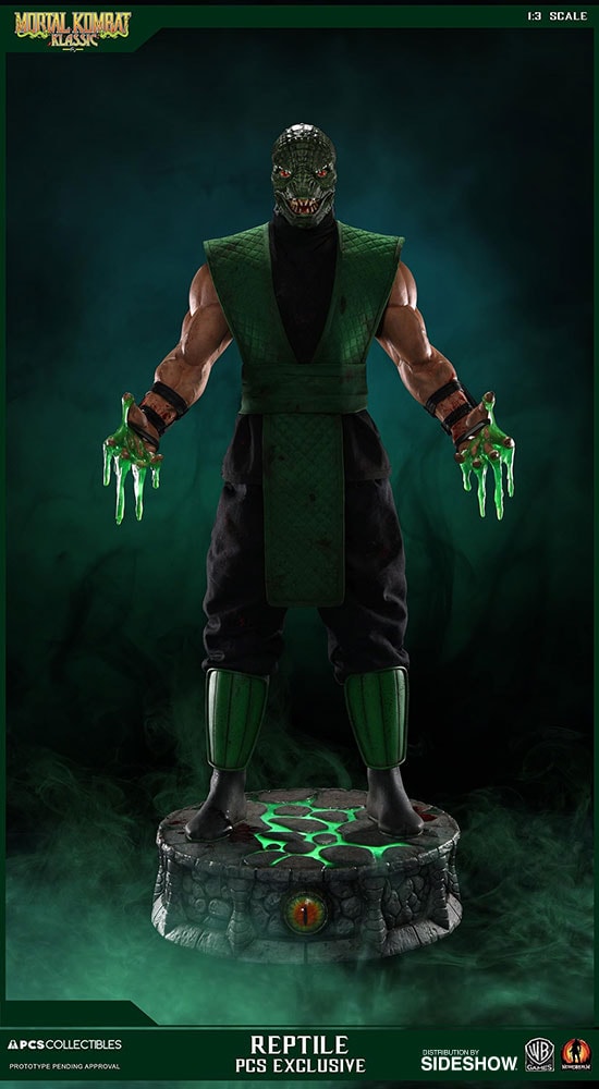 Mortal Kombat Reptile Statue by Pop Culture Shock | Sideshow