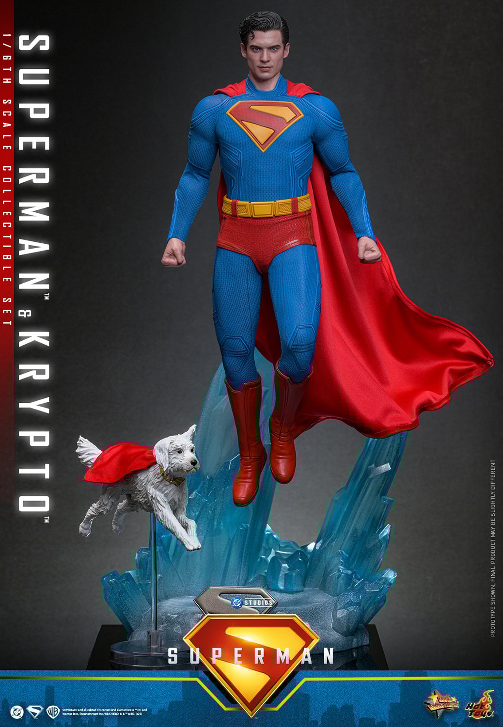 Superman™ & Krypto™ Sixth Scale Figure Set by Hot Toys | Sideshow