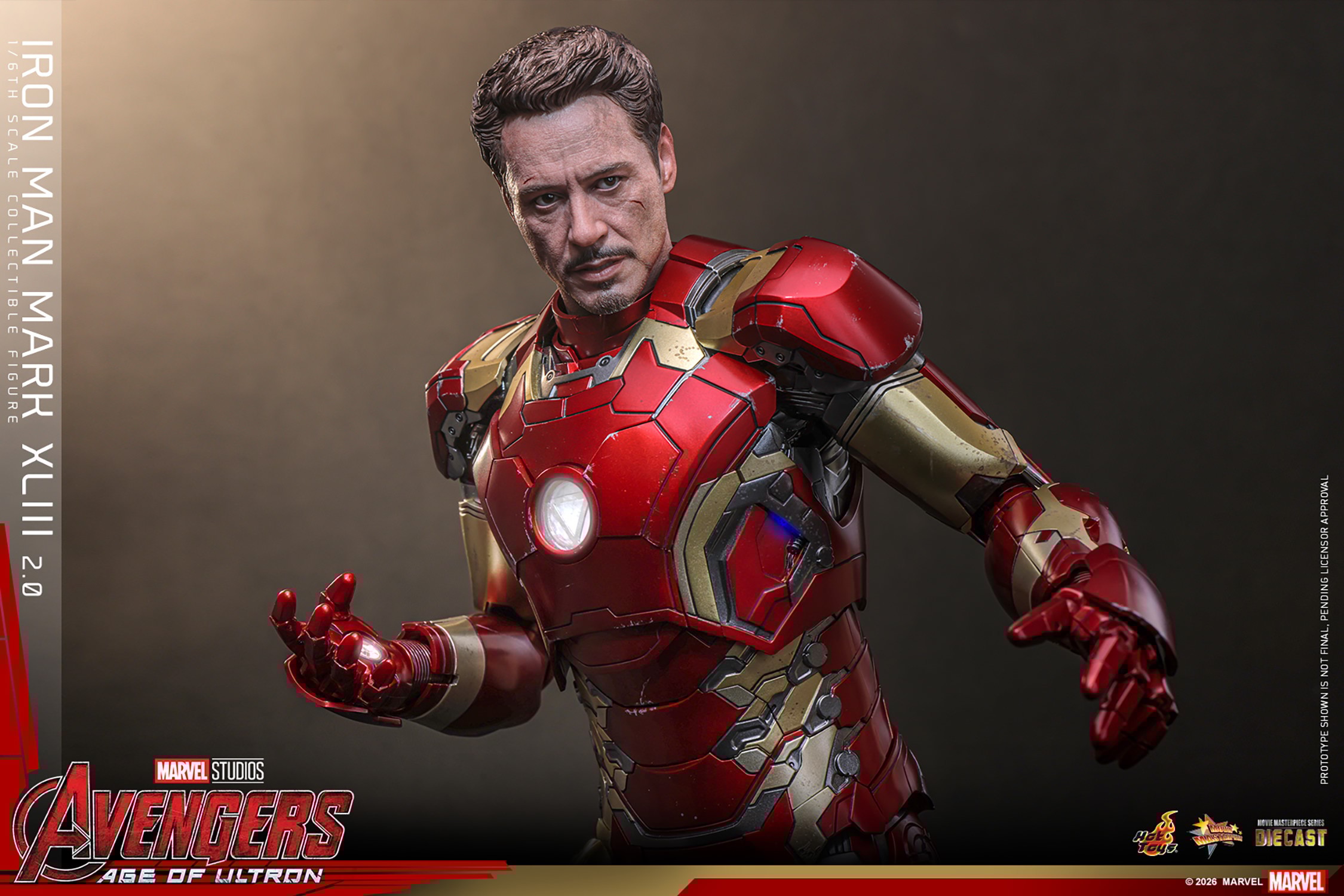 Iron Man Mark XLIII (2.0) Sixth Scale Figure by Hot Toys