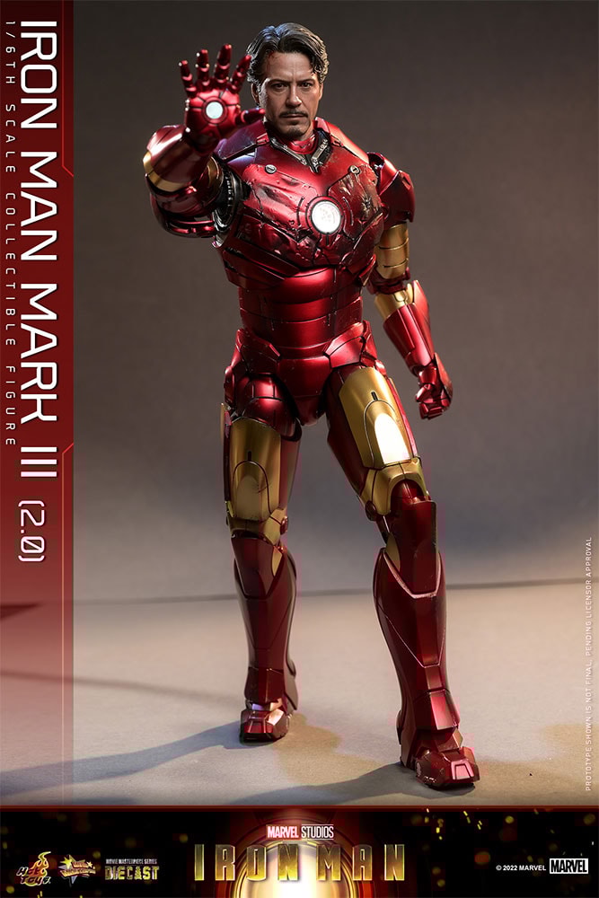 Iron Man Mark III (2.0) Sixth Scale Figure by Hot Toys | Sideshow