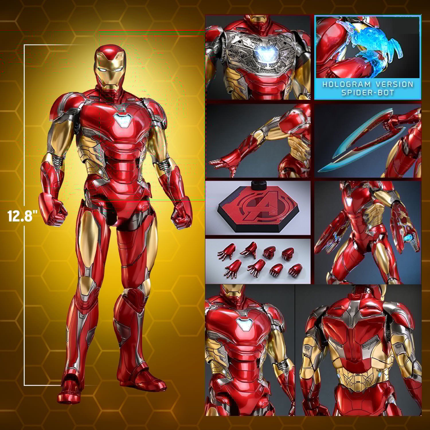 Iron Man Mark LXXX Sixth Scale Figure by Hot Toys | Sideshow