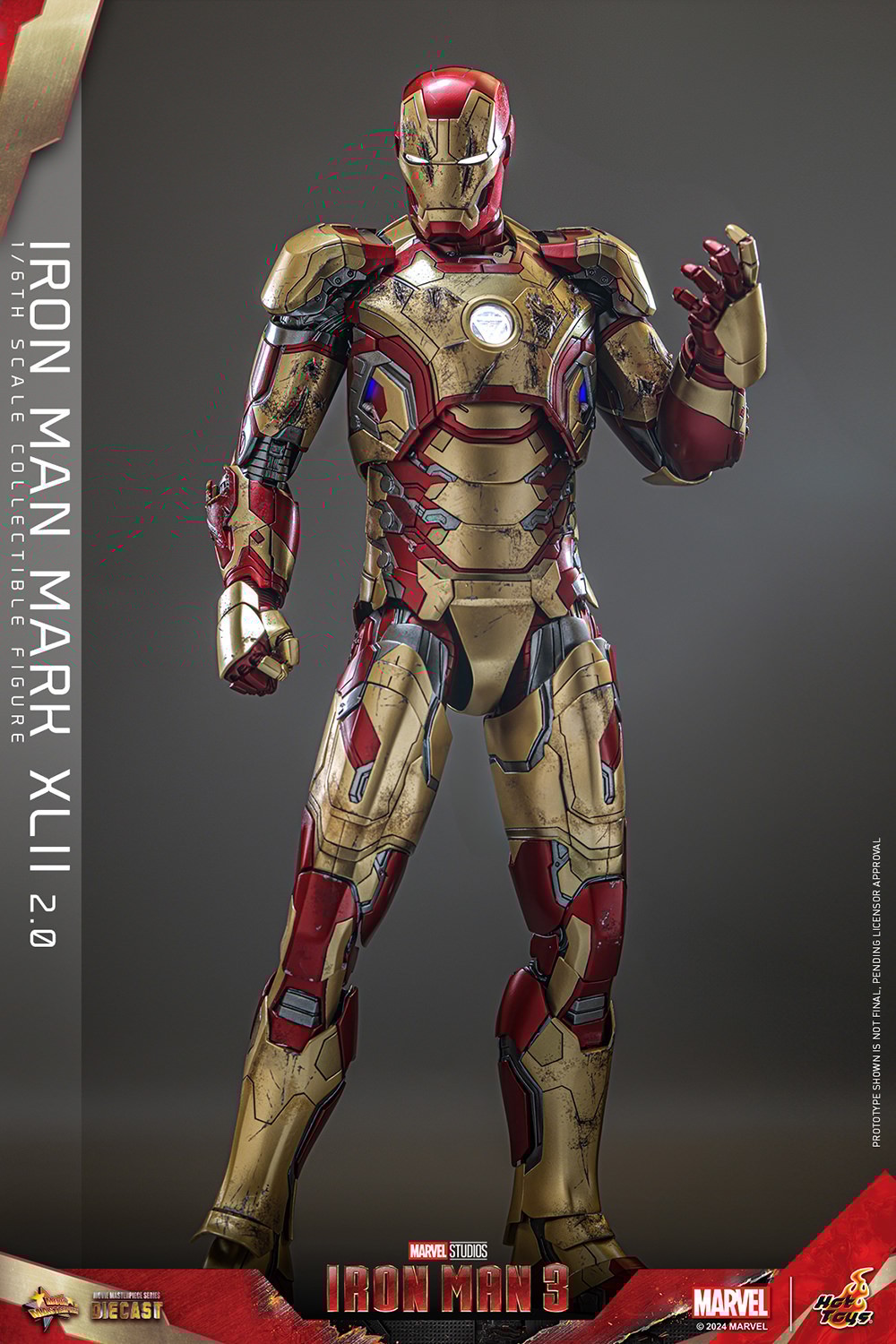Iron Man Mark XLII (2.0) Sixth Scale Figure by Hot Toys | Sideshow