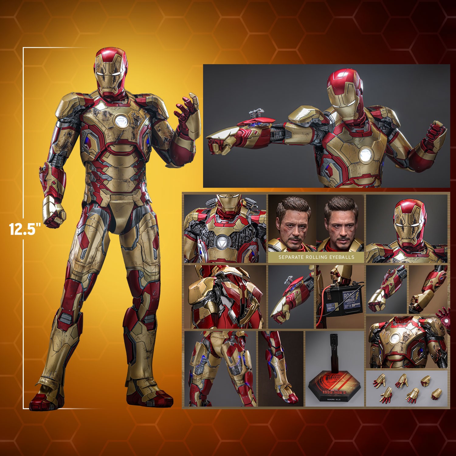 Iron Man Mark XLII (2.0) Sixth Scale Figure by Hot Toys | Sideshow