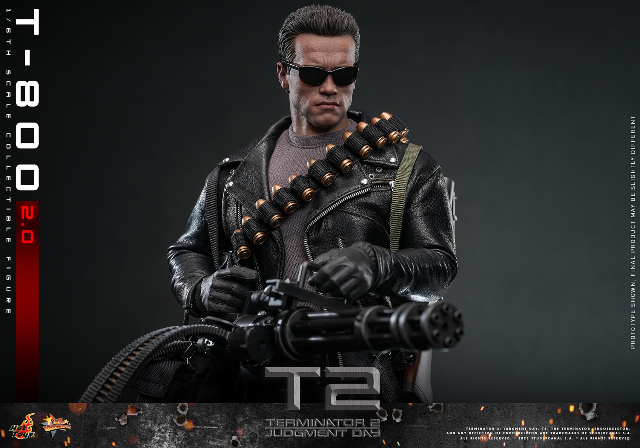 T-800 (2.0) Sixth Scale Figure by Hot Toys | Sideshow Collectibles
