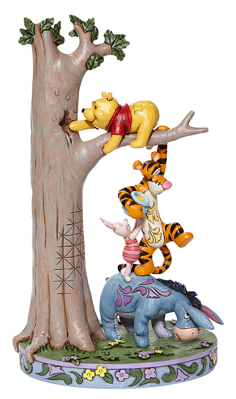 Tree with Pooh and Friends Figurine by Enesco | Sideshow Collectibles