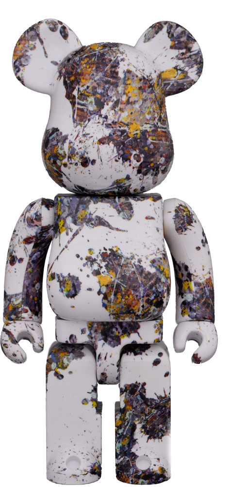 Be@rbrick Jackson Pollock Studio (SPLASH) 1000% Collectible Figure