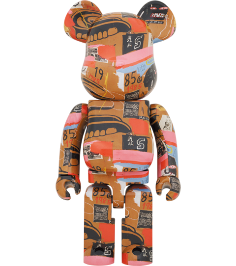 Be@rbrick Andy Warhol x Jean-Michel Basquiat #2 1000% Collectible