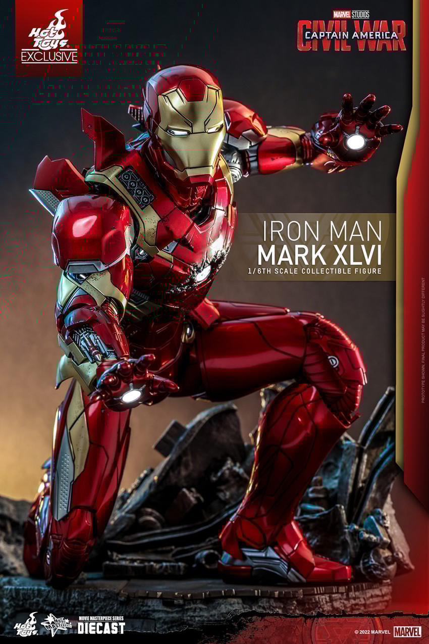Iron Man Mark XLVI Sixth Scale Figure by Hot Toys | Sideshow