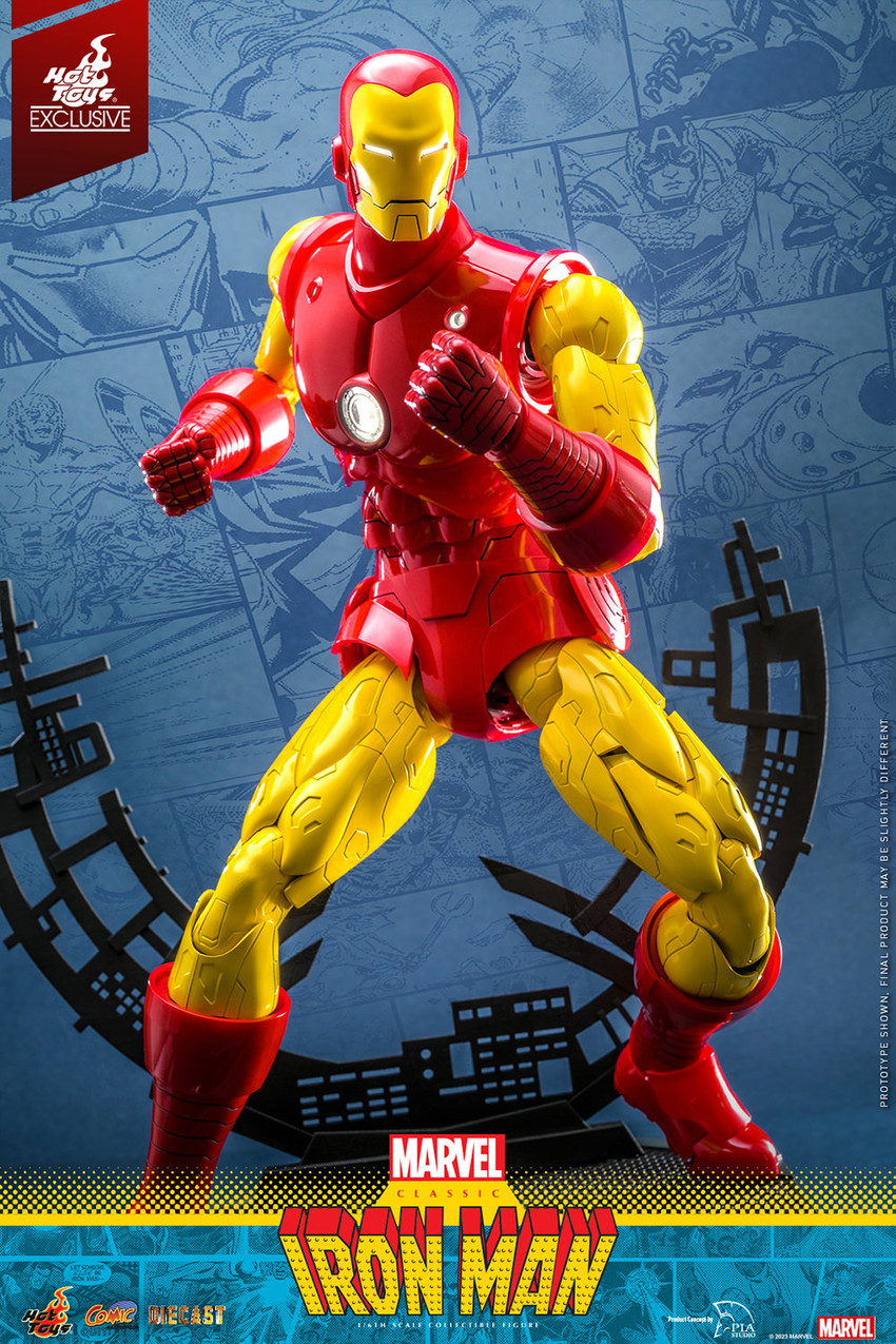 Classic Iron Man Sixth Scale Figure by Hot Toys | Sideshow