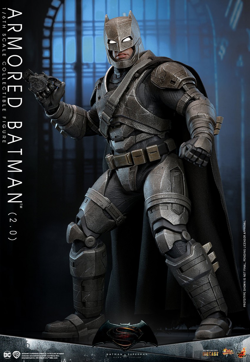 Armored Batman (2.0) Sixth Scale Figure by Hot Toys | Sideshow